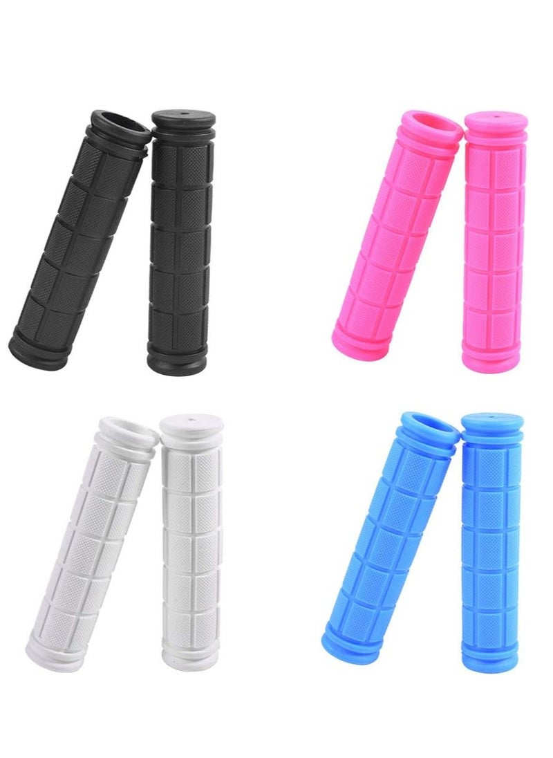 Oasisgalore - 4 Pairs of Yizel Non-Slip Rubber Bike Handlebar Grips, Suitable for Mountain Bikes, BMX, MTB, for Kids, Girls, Boys. - Image 1