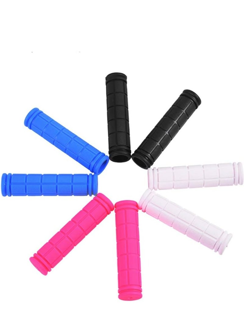Oasisgalore - 4 Pairs of Yizel Non-Slip Rubber Bike Handlebar Grips, Suitable for Mountain Bikes, BMX, MTB, for Kids, Girls, Boys. - Image 1