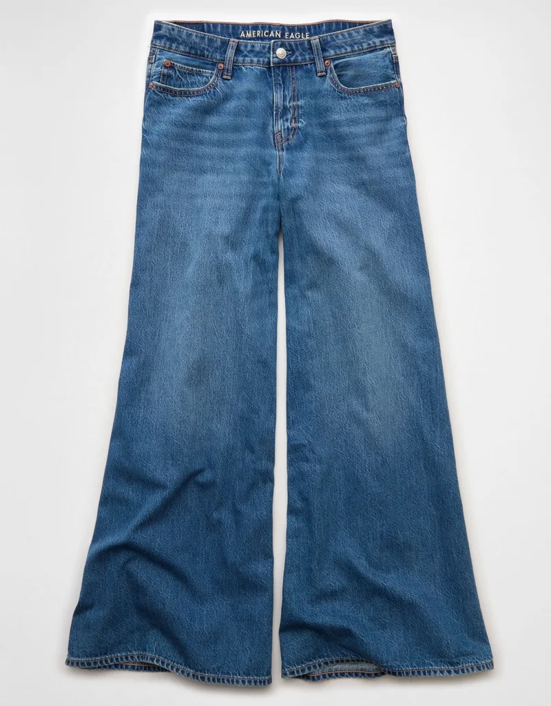 American Eagle  AE Baggy A-Line Fit Jean for Women | Best Price UAE