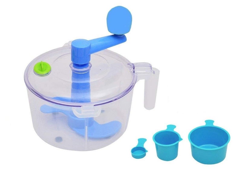 Machak Plastic Dough/Atta Maker Must For Every Kitchen, Blue - Image 1