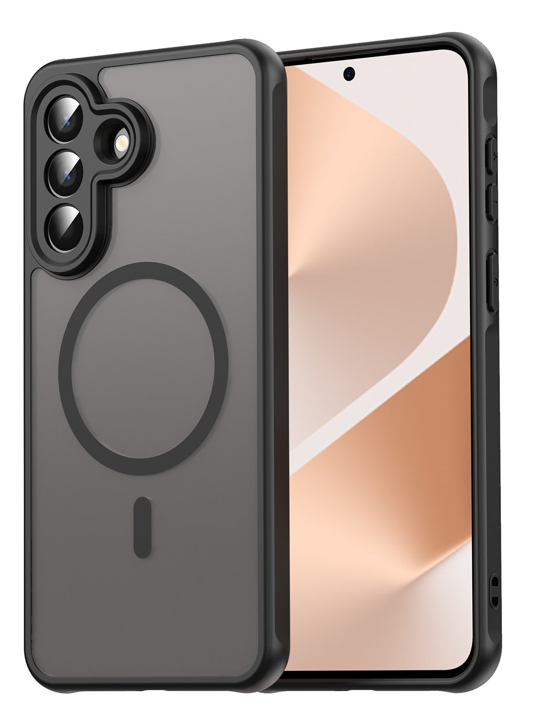 cherosin Cherosin Magnetic Matte Texture Phone Case For Samsung Galaxy A57 Semi Transparent Froste Z99D229EF851C438410D0Z
