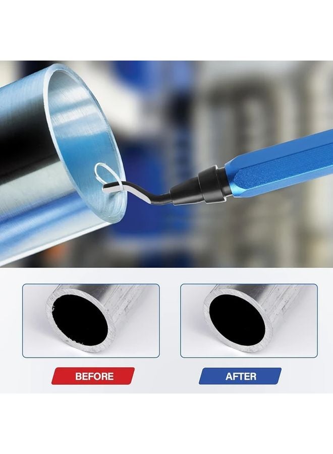 10pcs Deburring Tool With HSS Blades For Metal Aluminum Copper Plastic Pipe 3D Printing - Image 2