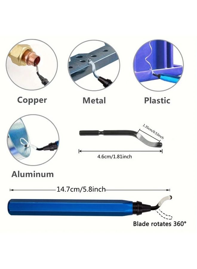 10pcs Deburring Tool With HSS Blades For Metal Aluminum Copper Plastic Pipe 3D Printing - Image 3