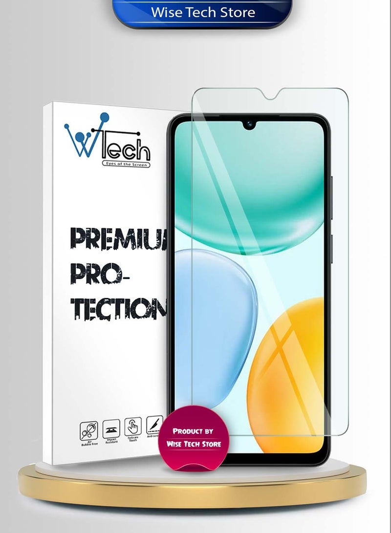 Wtech Honor X5c 4G 2025 WTech Premium Series Curved Edges 9H 2.5D Tempered Glass Screen Protector (MSG9CN) - Clear - Image 1