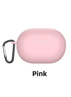 For Huawei Freebuds Pro3 Wireless Bluetooth Headset Protective Case Soft Silicone Solid Color-Color:Pink+hook+single Opp-Model:Huawei Pro3/pro4 Neutral (excluding Headphones) The Upper Cover Is Fixed With Double-sided Tape By Default