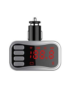 Fend FM03 Wireless MP3 FM Modulator With Smart Controller Digital Display and 2 USB Ports