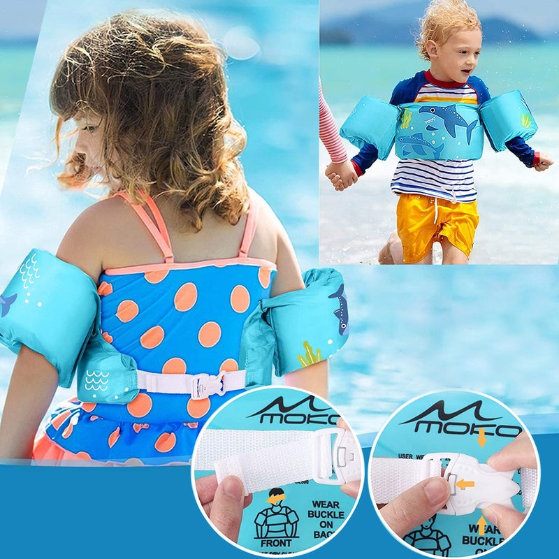 Children'S Life Jacket Arm Ring Buoyancy Water Sleeve Floating Sleeve Arm Ring Foam Buoyancy Suit Swimsuit Swimsuit - Image 3