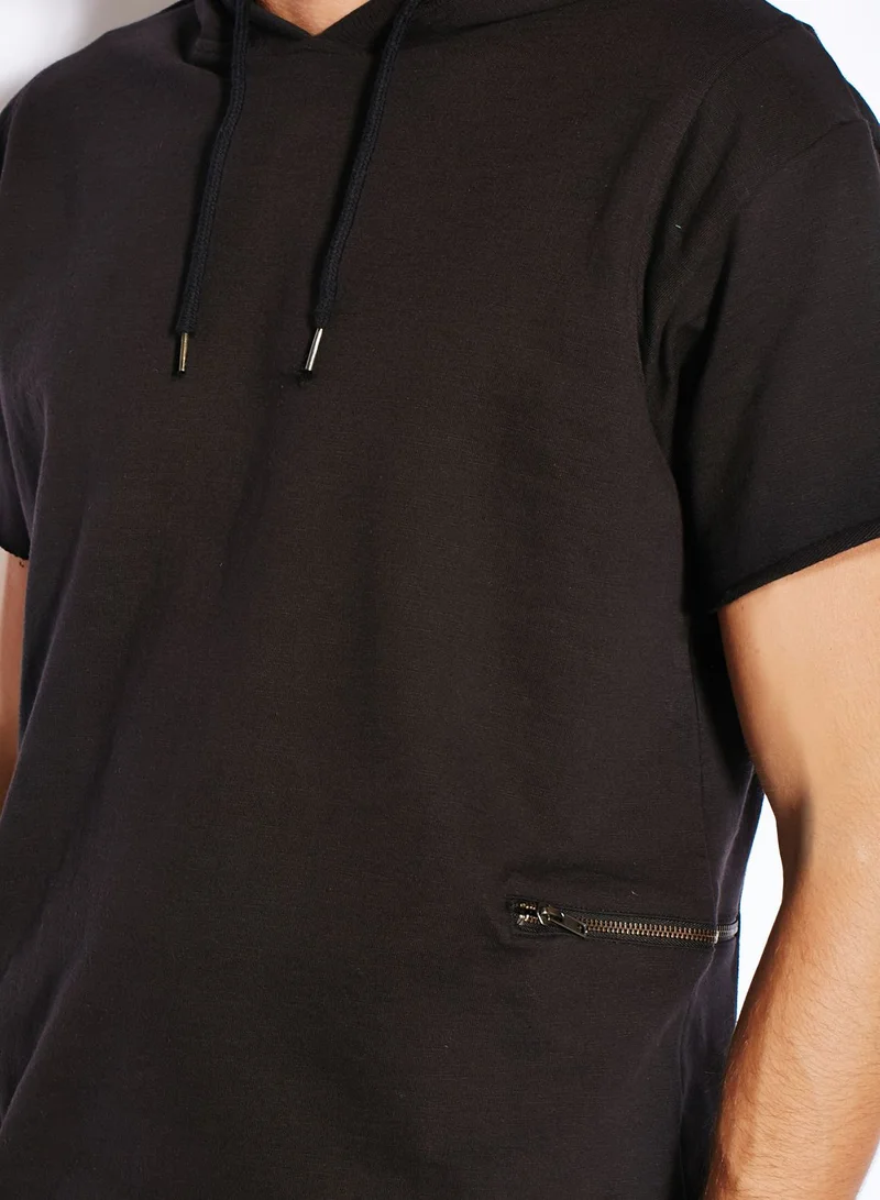!Solid Sahak Short Sleeve Hoodie