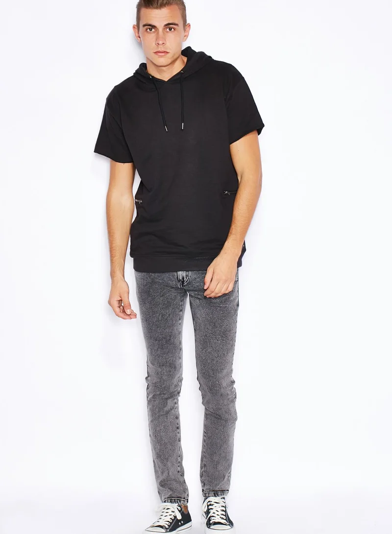 !Solid Sahak Short Sleeve Hoodie
