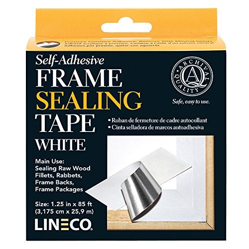 Lineco Frame Sealing Tape Color: White - Image 5