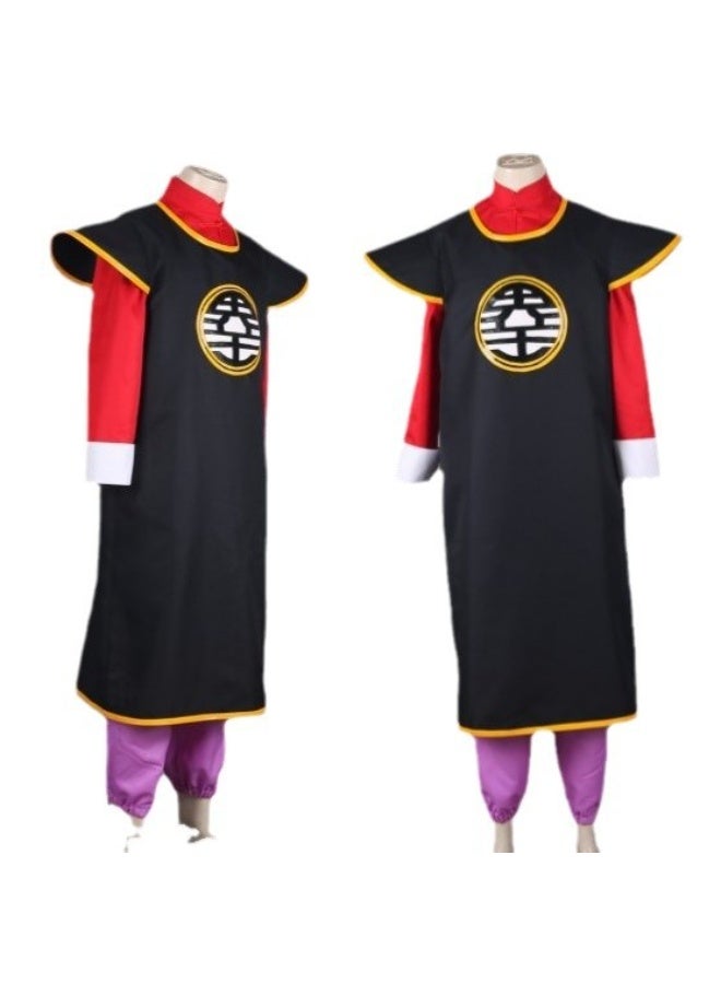 NIBEMINENT A large-sized cosplay hat male suit for the performance of the Northern King of Dragon Ball in the anime costume