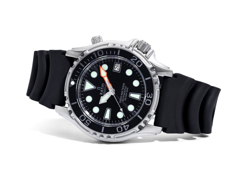 Ratio FreeDiver 1000M Automatic 1066KE20-33VA-BLK Men's Watch - Image 4