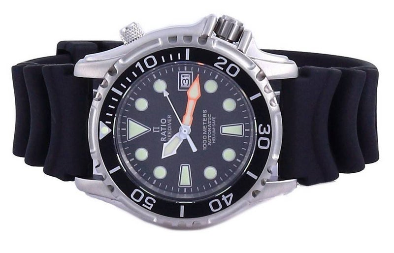 Ratio FreeDiver 1000M Automatic 1066KE20-33VA-BLK Men's Watch - Image 5