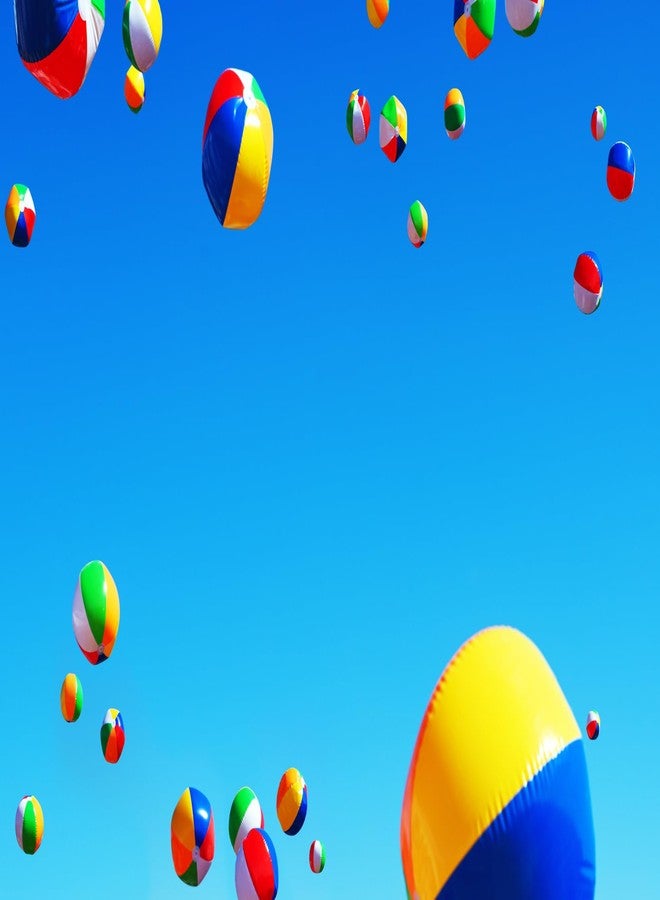 GiftExpress كرات شاطئية صغيرة ملونة من جيفت إكسبريس 25 قطعة - 6" كرات شاطئية قابلة للنفخ للأطفال لحفلات عيد الميلاد، هدايا الحفلات، ألعاب مائية للأطفال في الصيف، حفلات المسبح، جوائز الكرنفال، ألعاب للتوزيع. - Image 3
