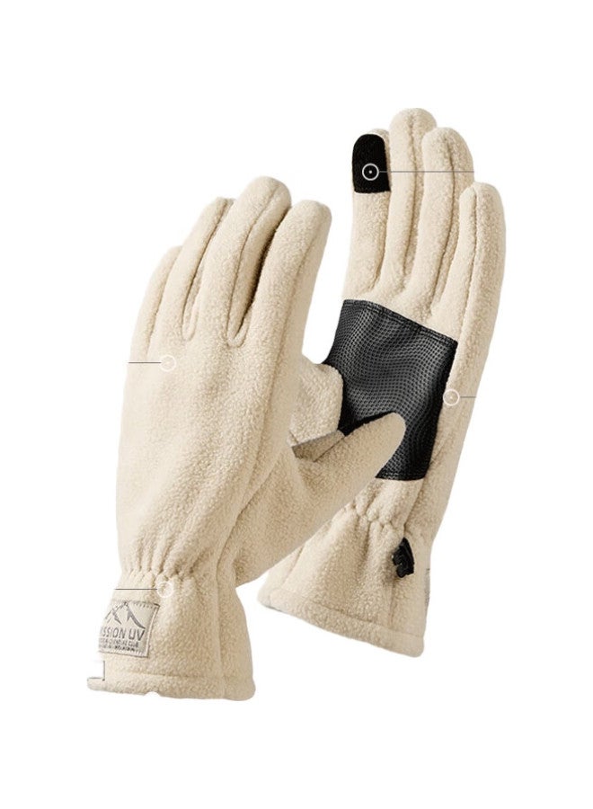 Mission Uv Thermal Gloves For Women, Autumn And Winter Windproof, Cold-Proof, And Fleece-Lined Touchscreen Gloves For Cycling, Riding, Driving, And Electric Bikes - Image 1