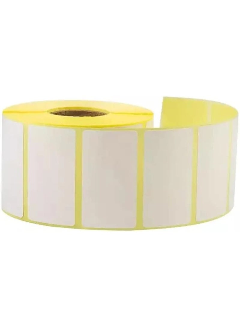 Slim Thermal Barcode Label Roll – 38×25 mm – 1350 Labels – Product & Price Stickers - Image 4