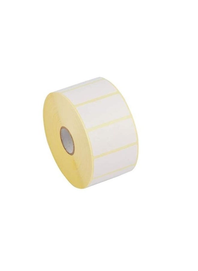 Slim Thermal Barcode Label Roll – 38×25 mm – 1350 Labels – Product & Price Stickers - Image 1