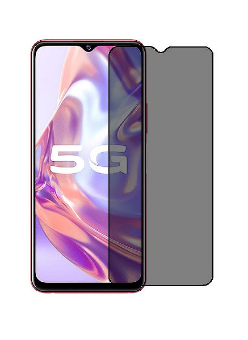 Super Tempered Glass Screen Protector Anti-Spy Privacy Designed For vivo Y31s Full Screen Coverage And Bubble Free - Image 1