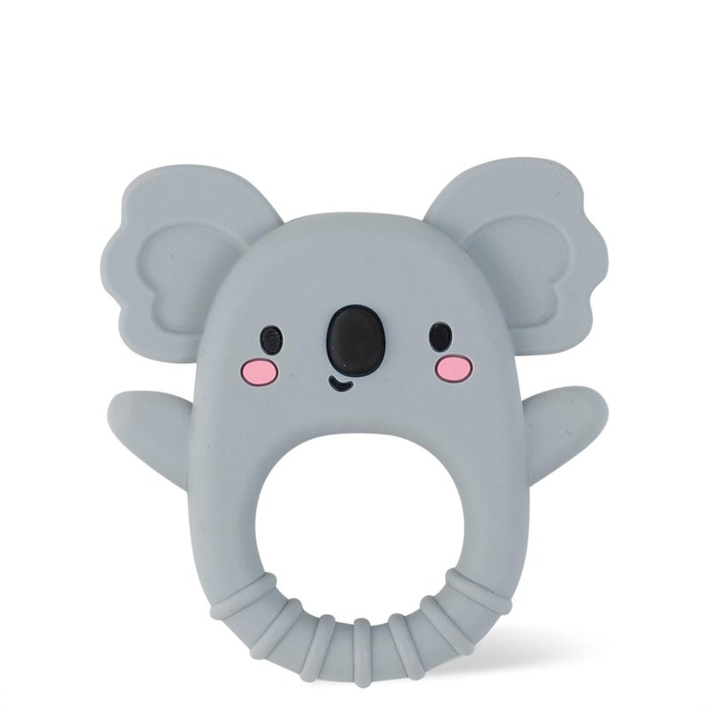 Tiger Tribe Silicone Teether Koala Soft BPAFree Teething Relief Sensory Toy for Infants Newborns 018 Months - Image 2