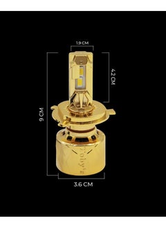Toby's Toby's U9 9005/9006 Bulbs, 2024 Upgraded 200W 20000LM Lighting Bulb with fan, 6500K Cool IP68 Waterproof, Pack of 2  - Image 5