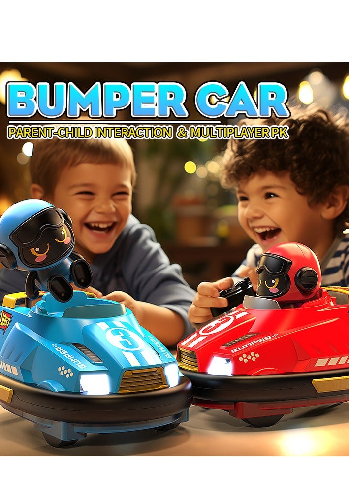 Remote Control Cars for Kids, Boys Bumper Car, RC Battle Race Car Set of 2 Players, RC Cartoon Car Toys nice Gift - Image 3