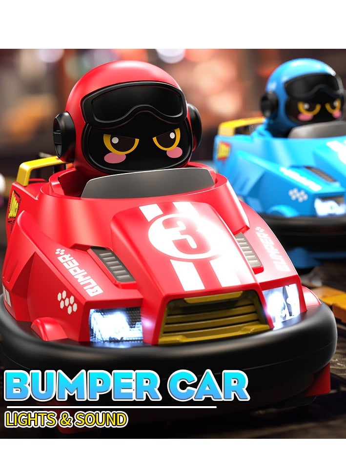 Remote Control Cars for Kids, Boys Bumper Car, RC Battle Race Car Set of 2 Players, RC Cartoon Car Toys nice Gift - Image 4
