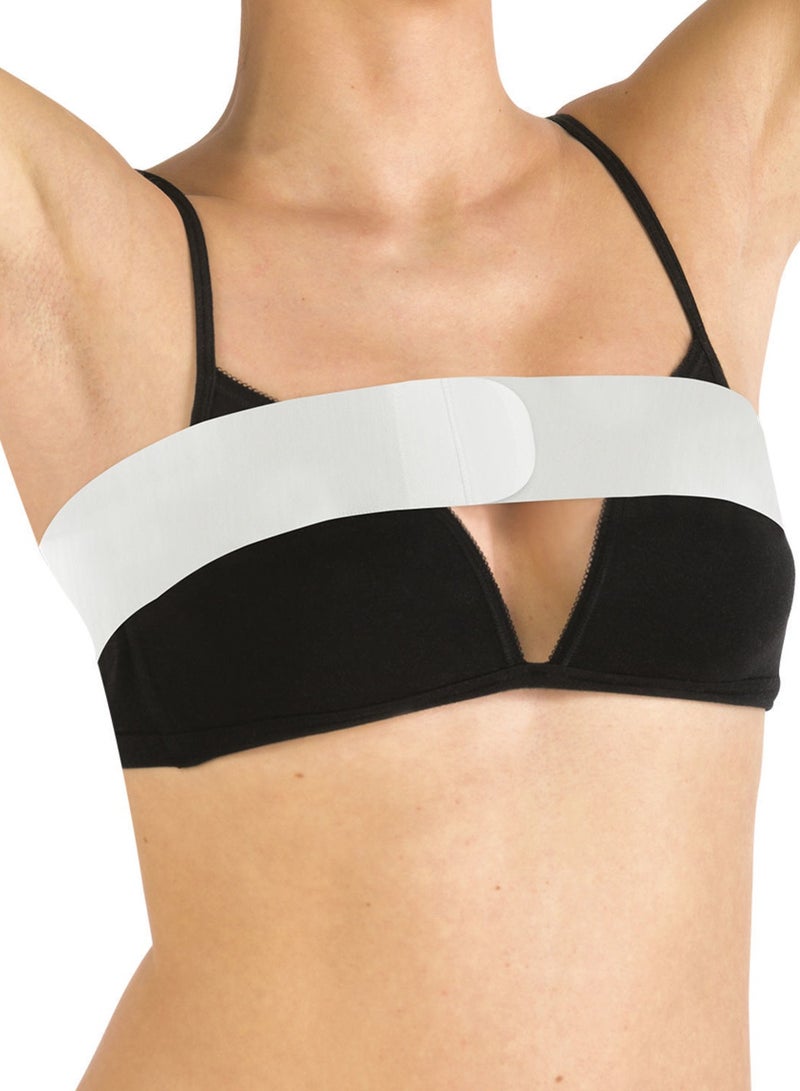 PAVIS Post-Op Band Bra – Stabilizer & Support Band for Women, No-Bounce, Adjustable Strap, Post-Surgery & Sports Bra Alternative for Running & Exercise, Italy Brand, Bacteriostatic Material, 100% Cotton