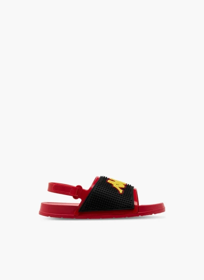 كابا Slides With Hook & Loop, Logo Detail