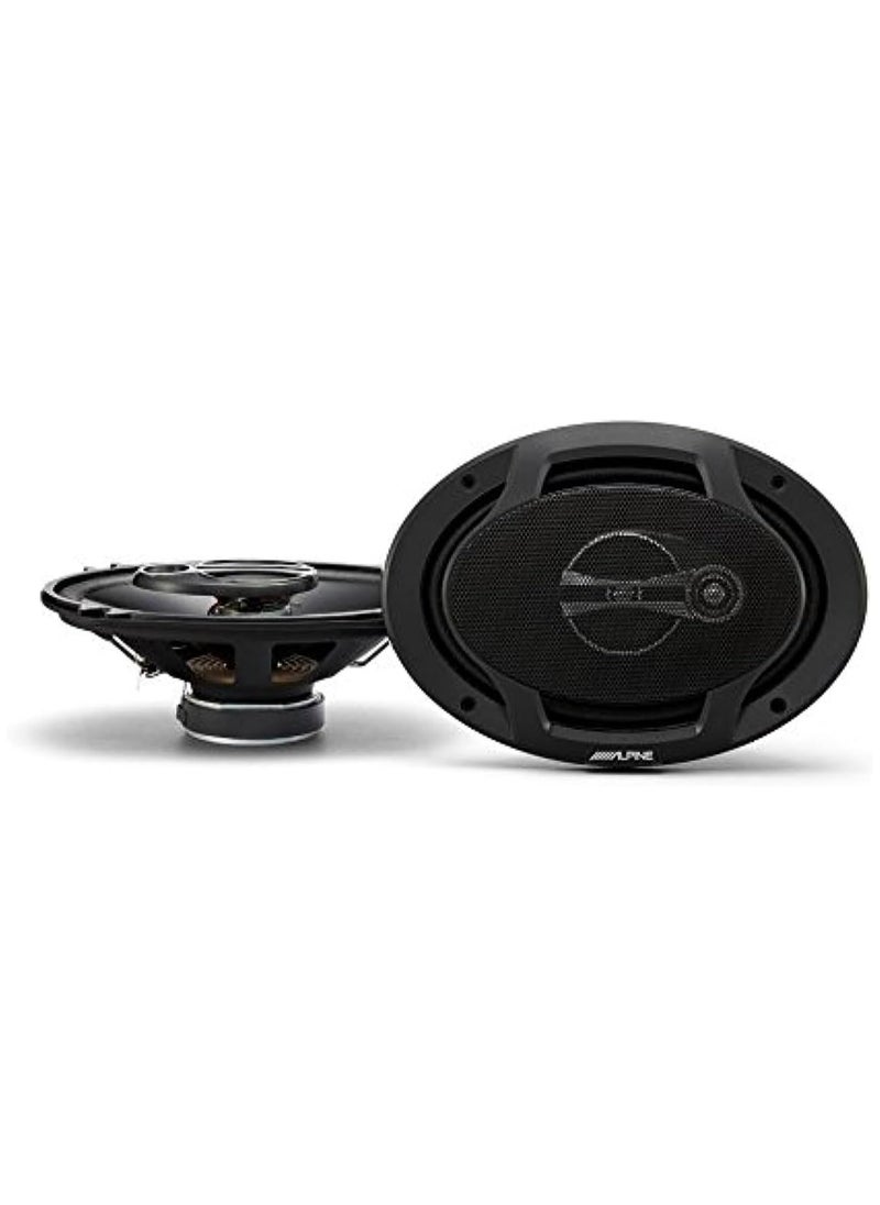Alpine Alpine SPJ-691C3 Alpine 6 x 9 Inches Coaxial 3-Way Speaker, Set of 2  - Image 1