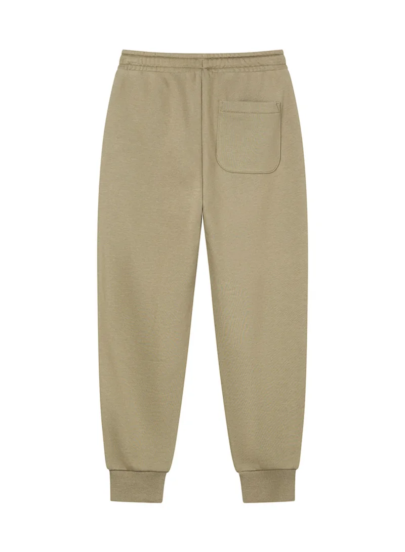 GIORDANO  Kid's Tapered Fit French Terry Jogger with Elastic Waist  | Best Price UAE