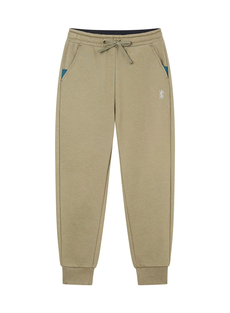 GIORDANO  Kid's Tapered Fit French Terry Jogger with Elastic Waist  | Best Price UAE