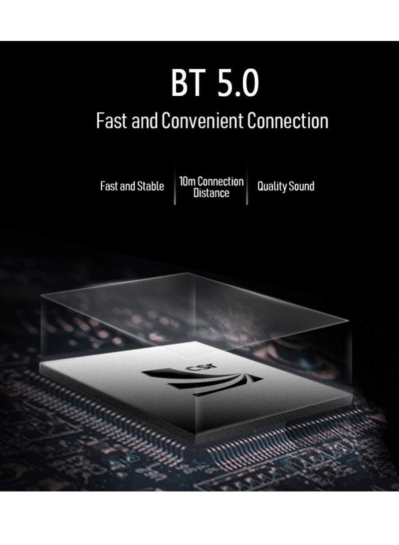 Excefore Led Cat Ear Headphones Pink Color Luminous Wireless Headphone Bluetooth 5.0 Headsets Noise Cancelling Foldable Adults Kids Earphone for Boys and Girls - Image 4