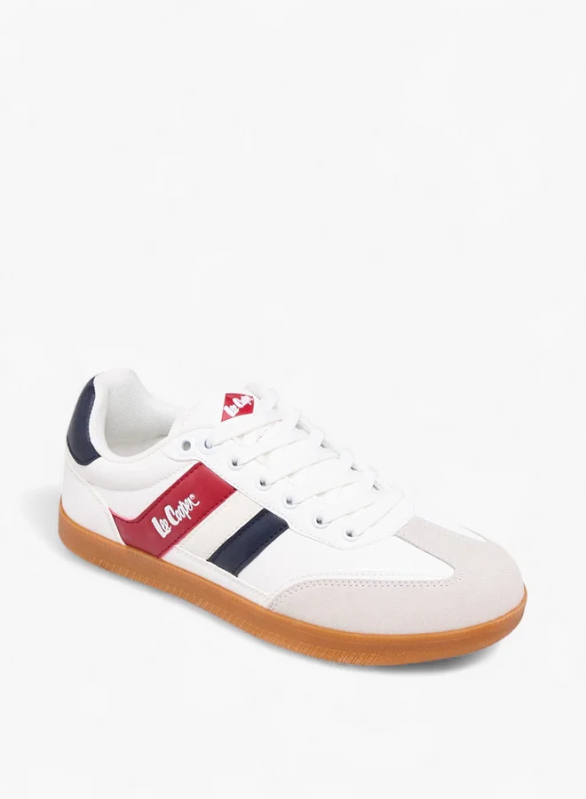 لي كوبر Women's Colourblock Lace-Up Sneakers