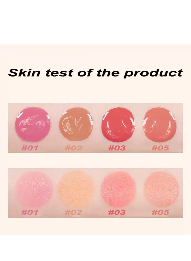 O.TWO.O Velvet Liquid Blush  Long lasting Blusher #03  - Image 3