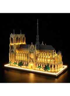 BRIKSMAX BRIKSMAX Light Kit for Lego-21061 Notre Dame Cathedral - Compatible with Lego Architecture Building Set- Not Include Lego Set  - Image 1