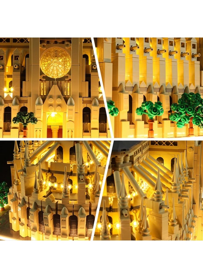BRIKSMAX - BRIKSMAX Light Kit for Lego-21061 Notre Dame Cathedral - Compatible with Lego Architecture Building Set- Not Include Lego Set - Image 1