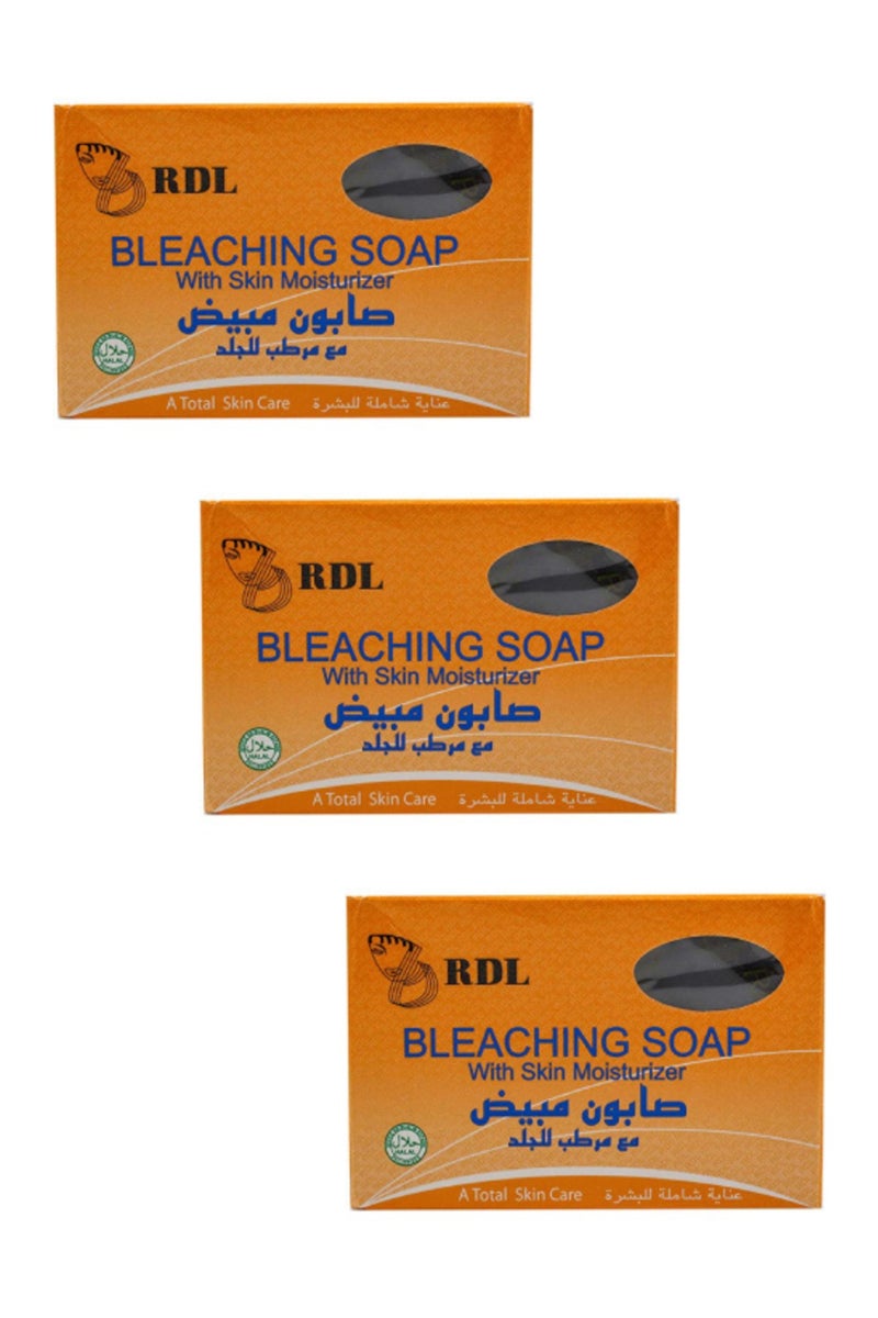RDL 3 Piece Skin Moisturizer Bleaching Soap 135 grams
