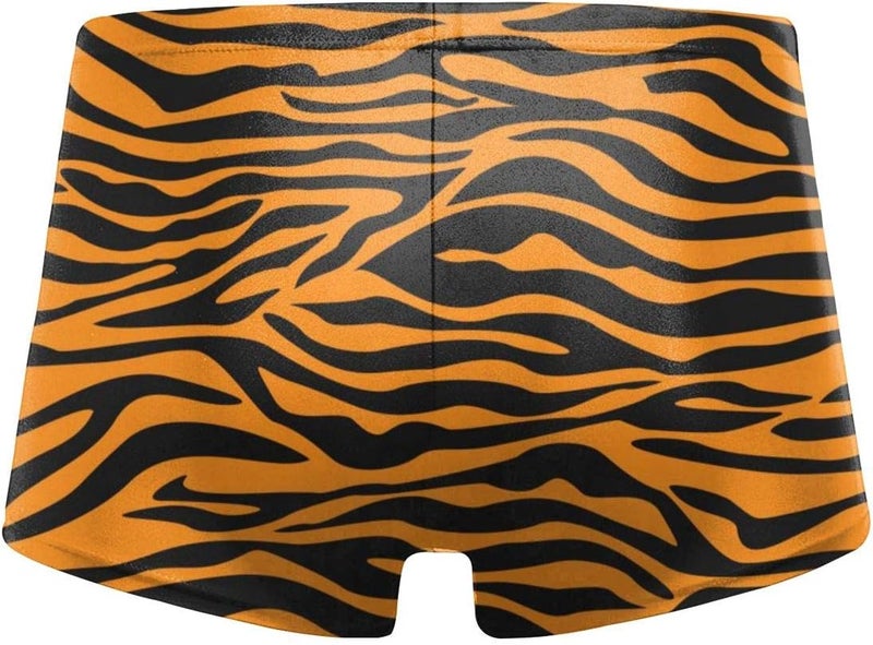 SAPOY Tiger Stripes Men Swimwear Swimsuits Surf Board Boxer Shorts Trunks - Image 2