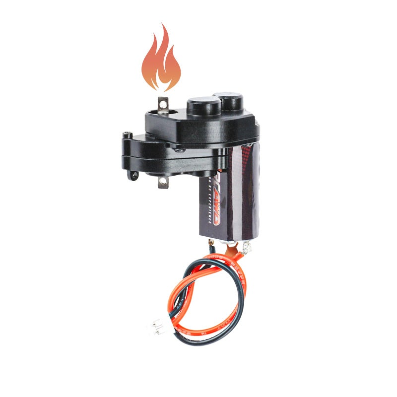RCAWD SCX24 050 55T Motor with Metal Gearbox Combo Transmission for Axial 124 SCX24 Brushed Motor Clawer Series Upgreads Part - Image 2