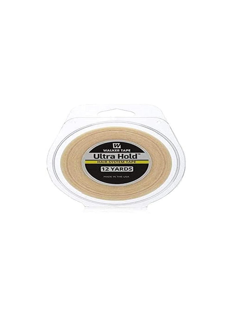 Ultrahold WKRUHTM2 Clear Authentic Walker Tape 34 Width 12yds Length 