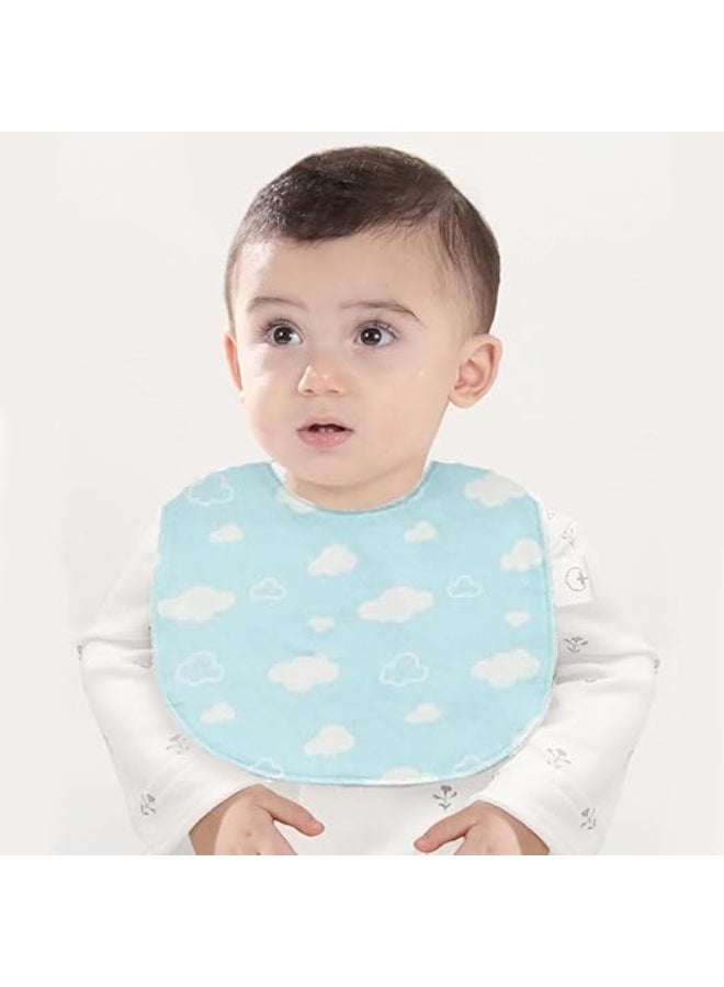 6 حزمة Baby Bandana Bibs - أسنان القطن الناعم و Drool Bibs مع Snaps القابلة للتعديل ، مقاومة للماء وممتصة لتغذية Bibs للأطفال حديثي الولادة والأطفال الصغار (0-36 شهور ، Unisex) - Image 2