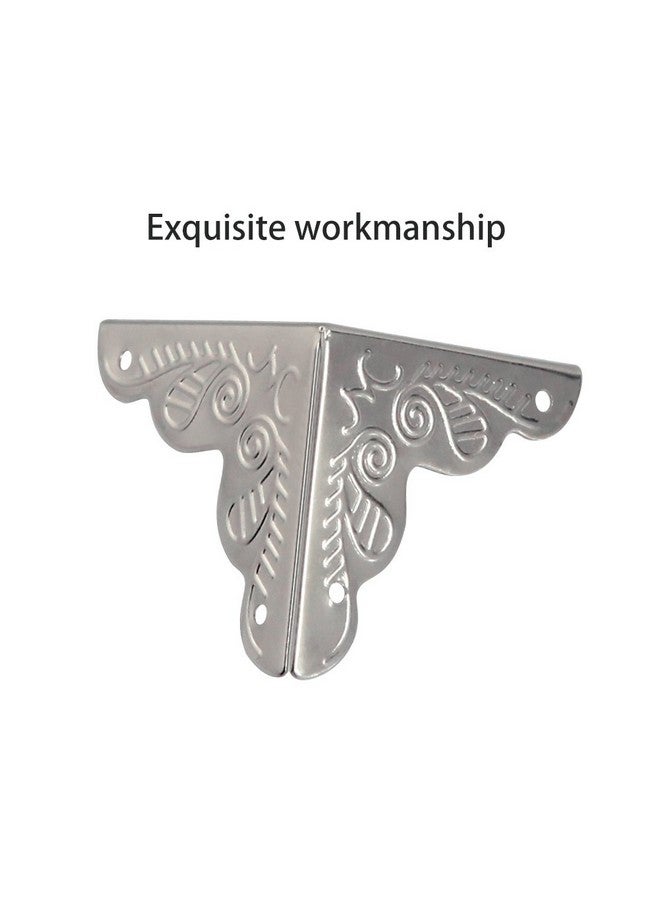 Owfeel 24pcs 25mm Antique Silver Corner Decorative Corner Box Corner Corner Pad Corner Protector - Image 3