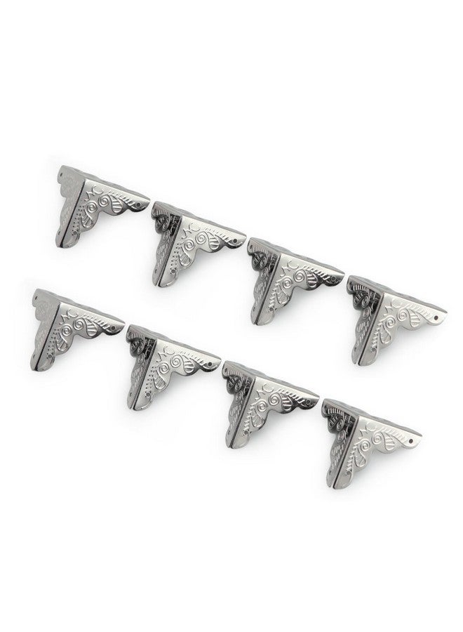 Owfeel 24pcs 25mm Antique Silver Corner Decorative Corner Box Corner Corner Pad Corner Protector - Image 4