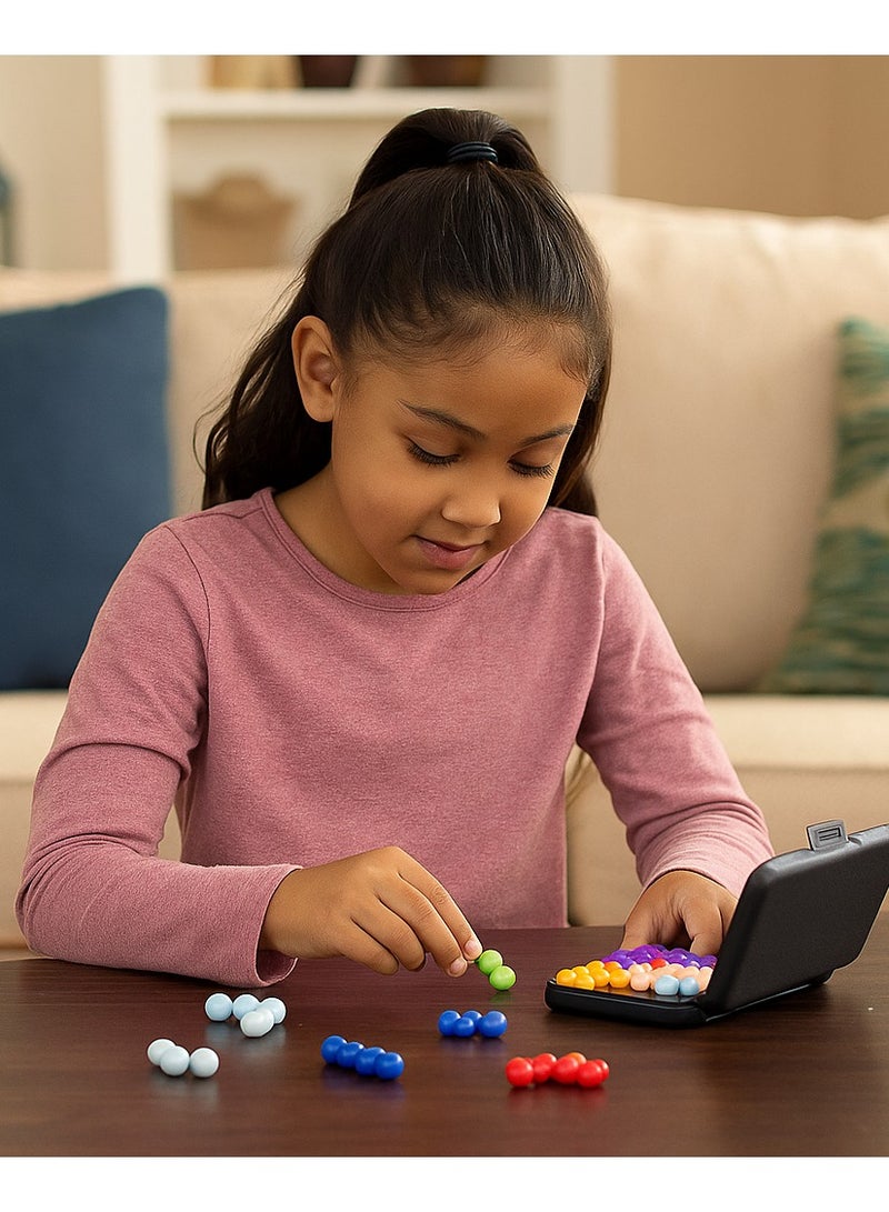 Y&D Educational 3D Brain Teaser Puzzle Game Handheld Travel Games Toys for Single Player Challenging Logi Puzzles Featuring 200 Challenges Eid Gift for Kids Pocket Magic Beads Children's Puzzle Toys - Image 1