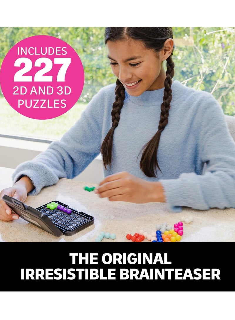 Y&D Educational 3D Brain Teaser Puzzle Game Handheld Travel Games Toys for Single Player Challenging Logi Puzzles Featuring 200 Challenges Eid Gift for Kids Pocket Magic Beads Children's Puzzle Toys - Image 3