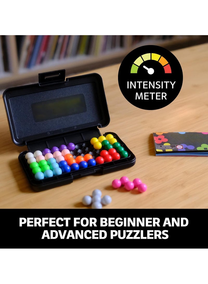 Y&D Educational 3D Brain Teaser Puzzle Game Handheld Travel Games Toys for Single Player Challenging Logi Puzzles Featuring 200 Challenges Eid Gift for Kids Pocket Magic Beads Children's Puzzle Toys - Image 4