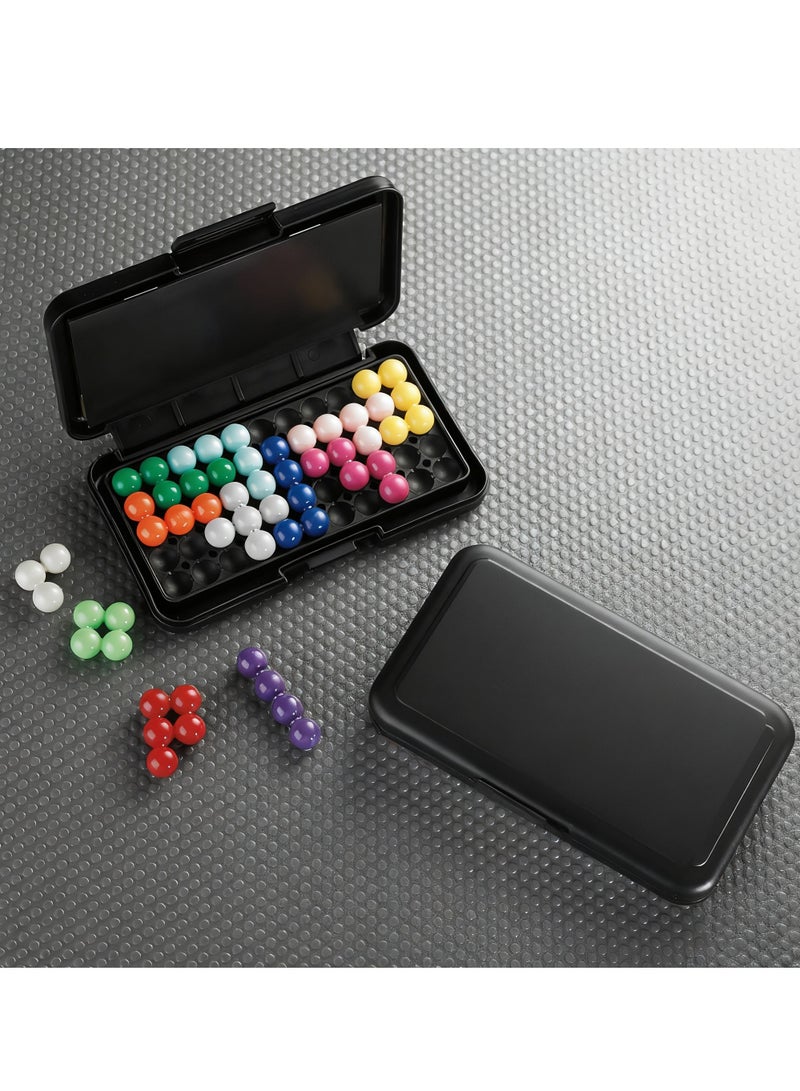 Y&D Educational 3D Brain Teaser Puzzle Game Handheld Travel Games Toys for Single Player Challenging Logi Puzzles Featuring 200 Challenges Eid Gift for Kids Pocket Magic Beads Children's Puzzle Toys - Image 2