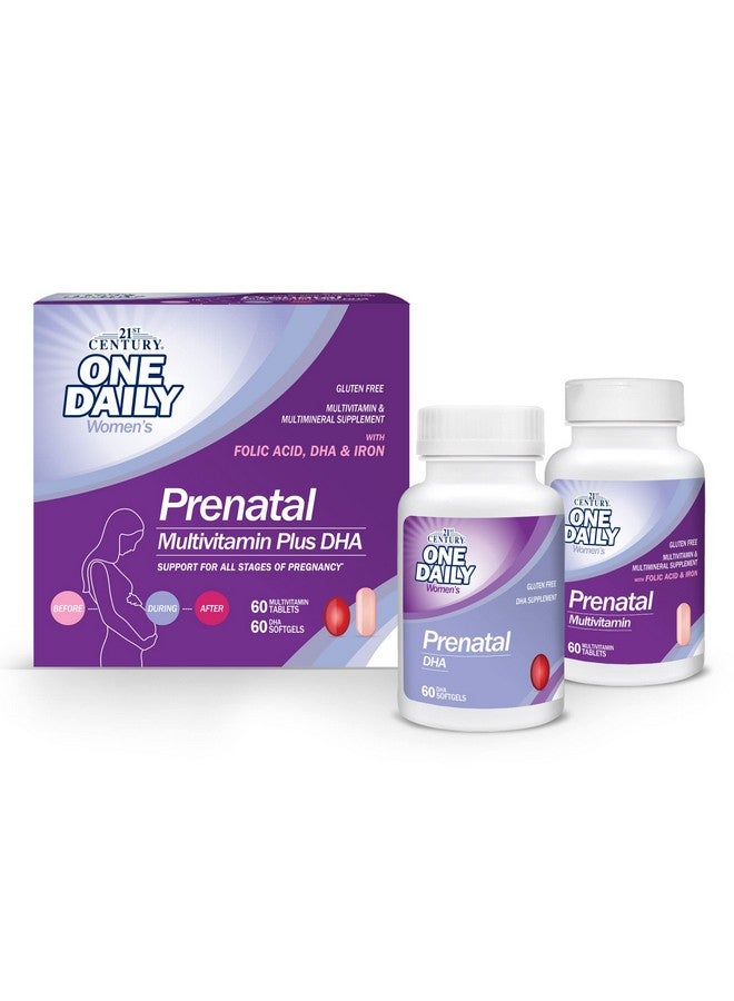 21st Century Prenatal with DHA, Tablets and Softgels, 120 Count - Image 1