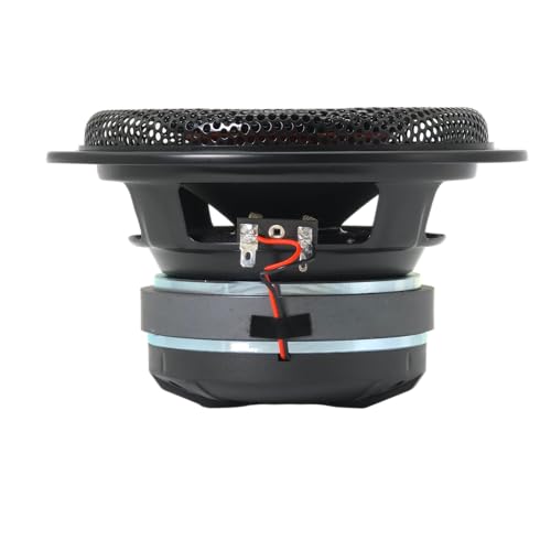 Warzone سماعة وورزون WZ65Pi 6.5 بوصة متوسطة المدى + سائق، 1000 واط كحد أقصى، 4 أوم، 25 أونصة مغناطيس فريت، تويتير قبة ألمنيوم لأنظمة الصوت في السيارات (2 سماعات) - Image 5