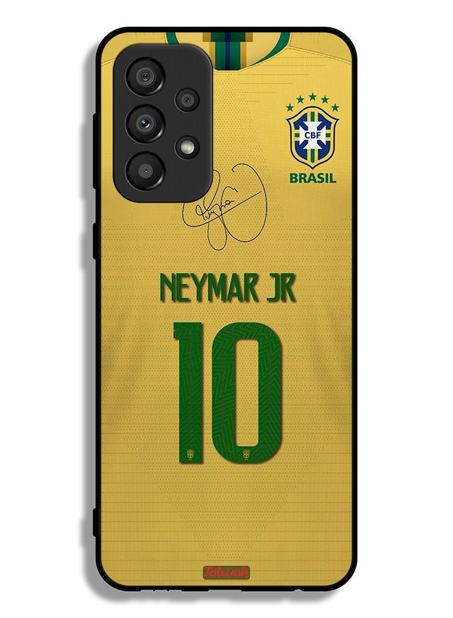 Tolwak Samsung Galaxy A33 5G Protective Case Cover Neymar Jr 10 - Image 1